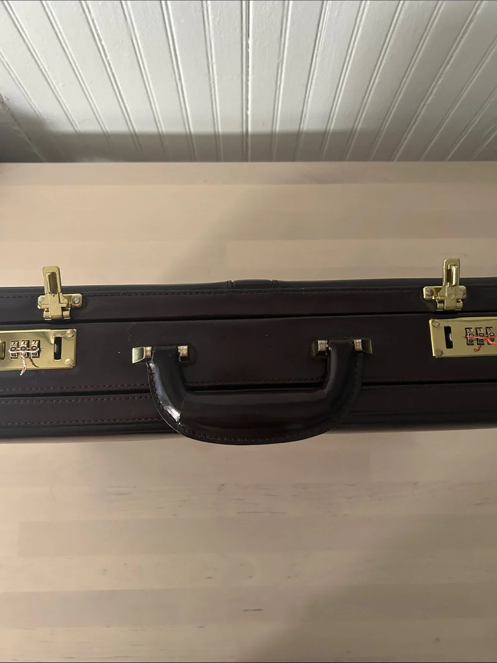 Vintage Heritage Industries Hard-shell Top-grain Leather Briefcase